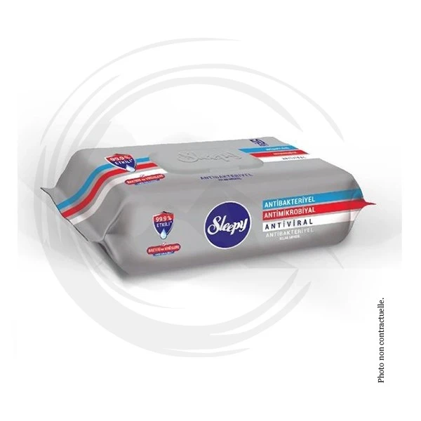 Lingettes nettoyantes désinfectantes multi-surface